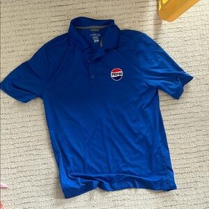 Pepsi Blue Polo Shirt